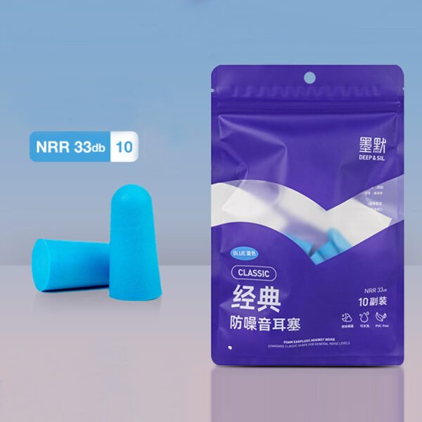 33dB foam earplugs for noise reduction, ideal for bulk orders in the construction, event management, hospitality, and transportation industries. Suitable for operations directors, Operations Coordinators, and procurement specialists.